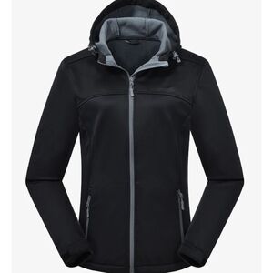 AtlasLava XL Alocasia Women's Fluorencent Trim Softshell Jacket